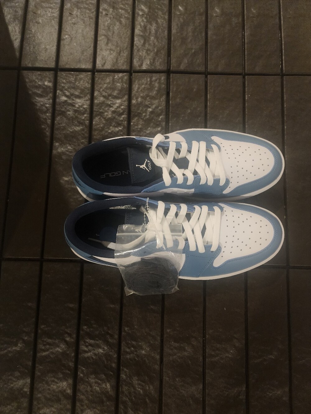 Men's Air Jordan 1 Low Golf 'Aegean Storm' - Picture 12 of 15